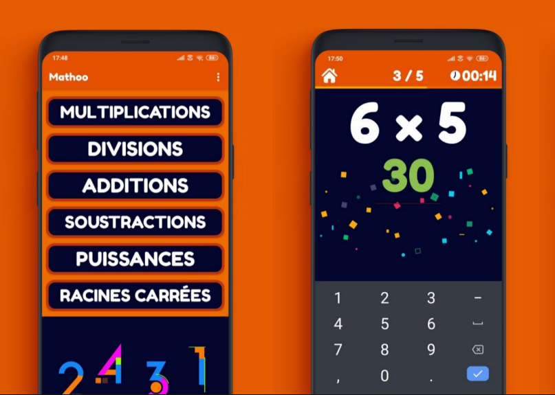 Mathoo App Interface.